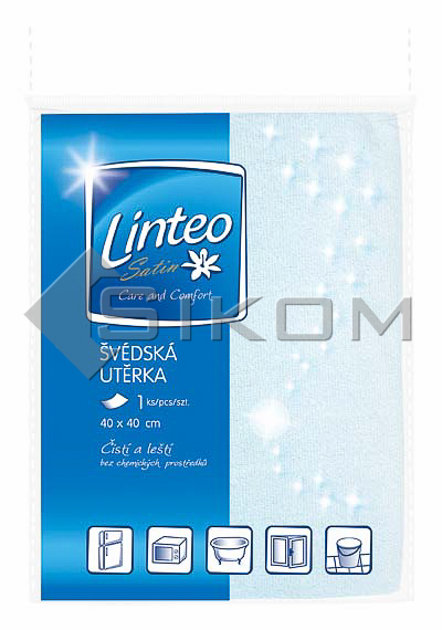 Švédská utěrka Linteo - Satin 40 x 40 cm